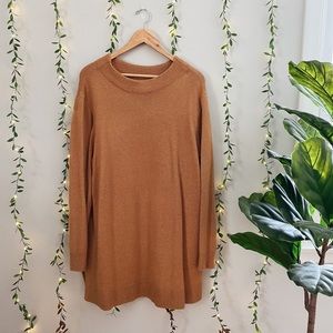 LOFT Plus Mock Neck Tunic Sweater